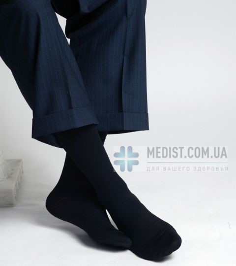 Компрессионные гольфы RELAXSAN COTTON SOCKS 1 класса компрессии закрытый носок для мужчин 57% ХЛОПКА