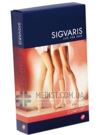 Компрессионные чулки SIGVARIS COMFORT 2 класс компрессии с закрытым носком для женщин и мужчин