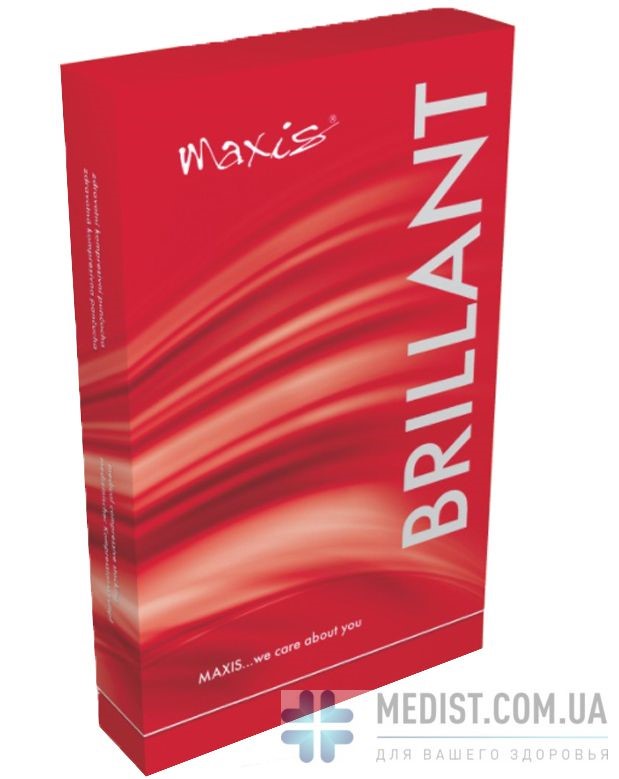 Женские компрессионные колготы Maxis Brillant 2 класс компрессии закрытый носок