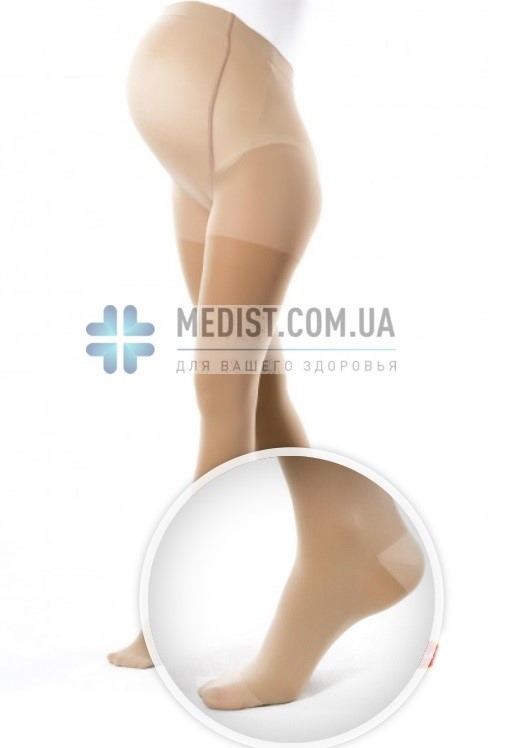 Компрессионные колготы для беременных Pani Teresa PREMIUM 2 класс компрессии с закрытым носком