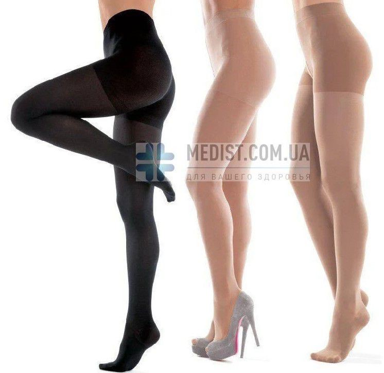 Компрессионные колготки Tiana профилактические 40 den закрытый носок для женщин