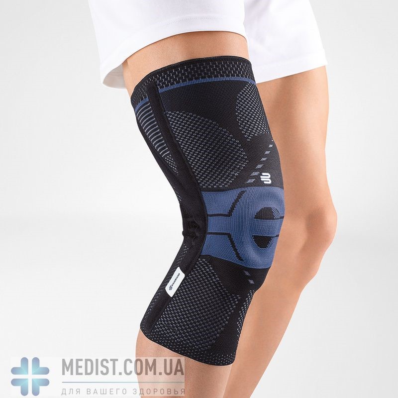 Активный коленный бандаж Bauerfeind GenuTrain P3 - динамический наколенник для оптимального центрирования коленной чашечки - для женщин и мужчин 