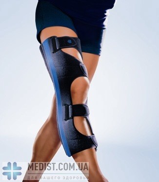Стабилизирующий коленный ортез Bauerfeind GenuTrain GenuLoc - для иммобилизации коленного сустава - для женщин и мужчин - фото 23735