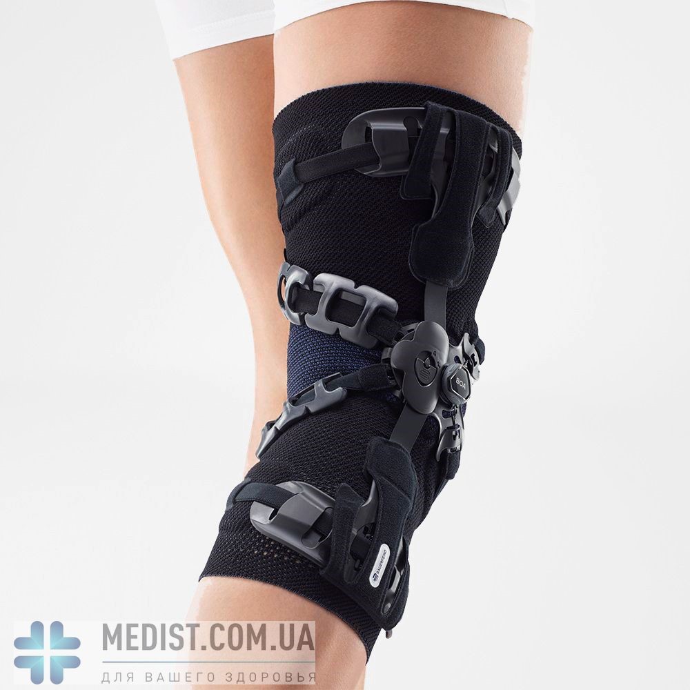 Коленный ортез Bauerfeind GenuTrain ОА - стабилизирующий бандаж для частичной разгрузки коленного сустава при остеоартрозе - для женщин и мужчин - фото 23766