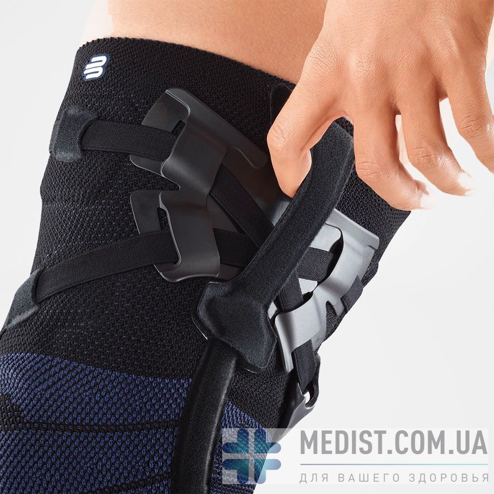 Коленный ортез Bauerfeind GenuTrain ОА - стабилизирующий бандаж для частичной разгрузки коленного сустава при остеоартрозе - для женщин и мужчин - фото 23766