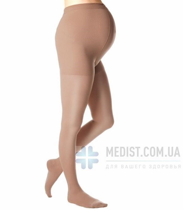Компрессионные колготы для беременных Maxis Brillant 2 класс компрессии закрытый носок (мысок)