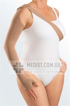 Компрессионный комбинированный рукав mediven harmony 1 класс компрессии для женщин и мужчин с фиксацией на большом пальце