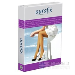 Компрессионные чулки Aurafix 2 класс компрессии с открытым носком
