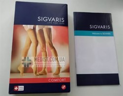 Компрессионные чулки SIGVARIS COMFORT 2 класс компрессии с закрытым носком для женщин и мужчин