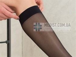 Компрессионные гольфы RELAXSAN BASIC 140 DEN PLUS 2 класс компрессии закрытый носок для женщин и мужчин