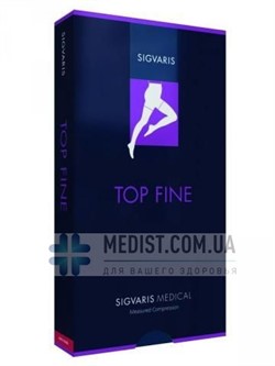 Компрессионные колготы SIGVARIS TOP FINE SELECT 2 класс компрессии с закрытым носком для женщин и мужчин