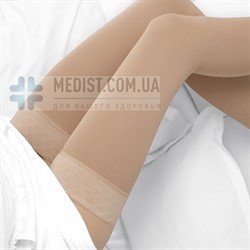 Компрессионные чулки Maxis Cotton с микрокапсулами Aloe Vera 1 класс компрессии с открытым носком для женщин