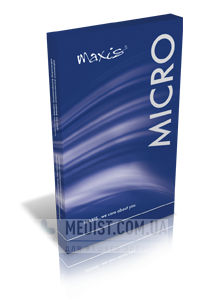 Комбинированный компрессионный рукав с кружевной резинкой Maxis Micro Soft 2 класс компрессии