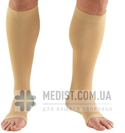 30% КАУЧУКА в составе - Компрессионные гольфы SIGVARIS MEDICAL TRADITIONAL 3 класс компрессии с открытым носком для женщин и мужчин