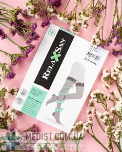 ЖЕНСКИЕ компрессионные чулки Relaxsan Microfiber 140 den 1 класс компрессии с закрытым носком