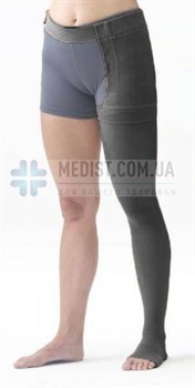 Компрессионный ЧУЛОК НА ОДНУ НОГУ с застежкой на талии mediven plus medi 1 и 2 класс компрессии с открытым и закрытым носком