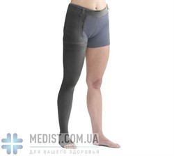 Компрессионный ЧУЛОК НА ОДНУ НОГУ с застежкой на талии mediven plus medi 3 класс компрессии с открытым и закрытым носком