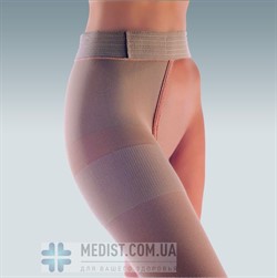 Компрессионный ЧУЛОК НА ОДНУ НОГУ с застежкой на талии mediven plus medi 3 класс компрессии с открытым и закрытым носком