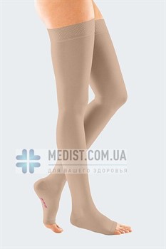 ПРИ СИЛЬНЫХ ОТЕКАХ И ЛИМФЕДЕМЕ компрессионные чулки medi mediven forte 3 класс компрессии с открытым носком ДЛЯ ЖЕНЩИН И МУЖЧИН