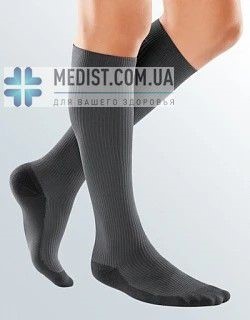 МУЖСКИЕ компрессионные профилактические гольфы для путешествий и перелетов medi travel men с закрытым носком