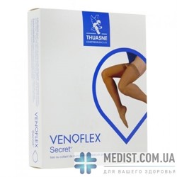 Компрессионные чулки от варикоза Thuasne Venoflex Secret 1 класс компрессии с открытым и закрытым носком (мыском) для женщин