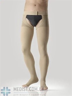 Компрессионный ЧУЛОК НА ОДНУ НОГУ ДЛЯ СТАНДАРТНОГО И ШИРОКОГО БЕДРА Lastofa от Ofa Bamberg 2 класс компрессии с закрытым носком ДЛЯ ЖЕНЩИН И МУЖЧИН