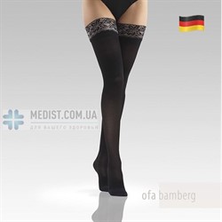 ЖЕНСКИЕ компрессионные чулки с КРУЖЕВНОЙ РЕЗИНКОЙ Gilofa Style Ofa Bamberg 280 профилактические с закрытым носком ЖЕНСКИЕ компрессионные чулки с КРУЖЕВНОЙ РЕЗИНКОЙ Gilofa Style Ofa Bamberg 280 профилактические с закрытым носком