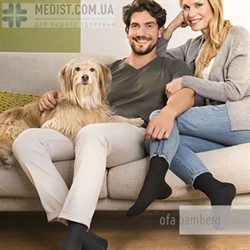 50% ХЛОПОК МУЖСКИЕ компрессионные гольфы Max Medical Ofa Bamberg 2 класс компрессии с закрытым носком