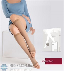 Компрессионные гольфы Classic Ofa Bamberg 2 класс компрессии с открытым и закрытым носком ДЛЯ ЖЕНЩИН И МУЖЧИН