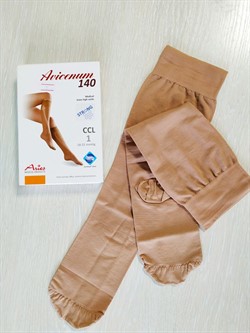 ТОНКИЕ компрессионные гольфы Aries Avicenum 140 1 класс компрессии с закрытым носком ДЛЯ ЖЕНЩИН И МУЖЧИН