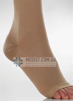 Компрессионные гольфы RELAXSAN МEDICALE SOFT 2 класс компрессии с открытым носком для женщин и мужчин