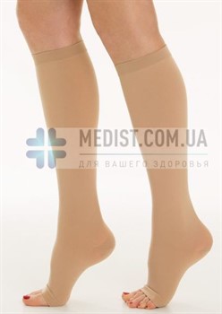Компрессионные гольфы RELAXSAN МEDICALE CLASSIC 2 класс компрессии открытый носок (мысок) для женщин и мужчин