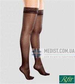 Женские компрессионные чулки от варикоза RхFit 1 класс компрессии с закрытым носком