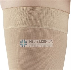 Компрессионные чулки от варикоза RxFit 2 класс компрессии резинка без силикона с открытым носком для женщин и мужчин