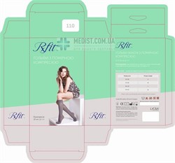 Компрессионные гольфы RxFit с умеренной компрессией закрытый носок (мысок) для женщин Компрессионные гольфы RxFit с умеренной компрессией закрытый носок (мысок) для женщин