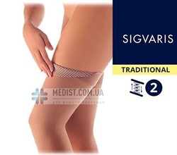30% КАУЧУКА в составе - Компрессионные чулки SIGVARIS MEDICAL TRADITIONAL 2 класс компрессии с открытым носком для женщин и мужчин