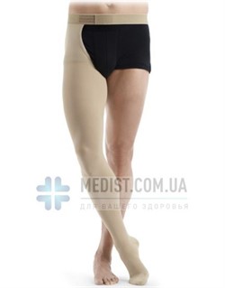 КОМПРЕССИОННЫЙ ЧУЛОК НА ОДНУ НОГУ С ЗАСТЕЖКОЙ НА ТАЛИИ SIGVARIS COMFORT 2 КЛАСС КОМПРЕССИИ С ОТКРЫТЫМ НОСКОМ ДЛЯ ЖЕНЩИН И МУЖЧИН