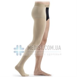 КОМПРЕССИОННЫЙ ЧУЛОК НА ОДНУ НОГУ С ЗАСТЕЖКОЙ НА ТАЛИИ SIGVARIS COMFORT 2 КЛАСС КОМПРЕССИИ С ОТКРЫТЫМ НОСКОМ ДЛЯ ЖЕНЩИН И МУЖЧИН