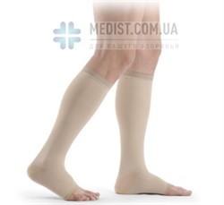 30% КАУЧУКА в составе - Компрессионные гольфы SIGVARIS MEDICAL TRADITIONAL 3 класс компрессии с открытым носком для женщин и мужчин