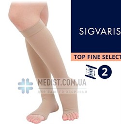 Компрессионные гольфы Sigvaris TOP FINE SELECT 2 класс компрессии с закрытым носком для женщин и мужчин