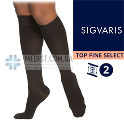 Компрессионные гольфы Sigvaris TOP FINE SELECT 2 класс компрессии с закрытым носком для женщин и мужчин