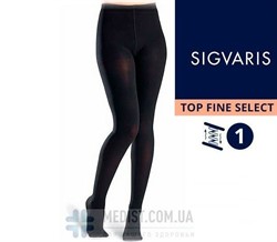 Компрессионные колготы SIGVARIS TOP FINE SELECT 1 класс компрессии с открытым и  закрытым носком для женщин и мужчин