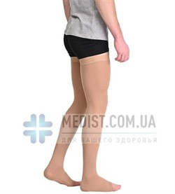 Мужские компрессионные чулки Soloventex Comfort второго класса компрессии с открытым носком (мыском)