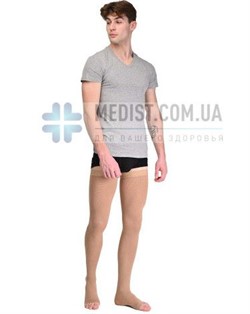 Мужские компрессионные чулки Soloventex Comfort второго класса компрессии с открытым носком (мыском)