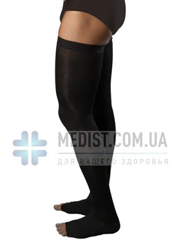 Мужские компрессионные чулки Soloventex 2 класс компрессии с открытым носком Мужские компрессионные чулки Soloventex 2 класс компрессии с открытым носком