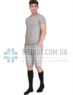 Компрессионные гольфы Soloventex 1 класс компрессии хлопок закрытый носок для мужчин
