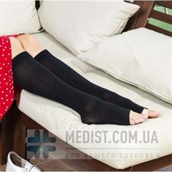 Компрессионные гольфы Алком 2 класс компрессии с открытым носком для женщин