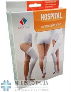 Госпитальные антиэмболические (антитромбозные) чулки ДЛЯ РОДОВ И ОПЕРАЦИЙ Tonus Elast Hospital 1 класс компрессии с закрытым носком ДЛЯ ЖЕНЩИН И МУЖЧИН