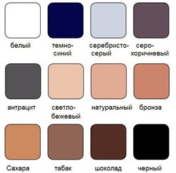 Цветовая палитра компрессионного трикотажа Лаума