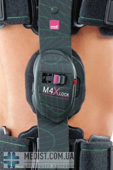 Ортез для коленного сустава жесткий регулируемый medi M.4 X-lock с возможностью быстрой блокировки в положении разгибания ДЛЯ ЖЕНЩИН И МУЖЧИН Ортез для коленного сустава жесткий регулируемый medi M.4 X-lock с возможностью быстрой блокировки в положении разгибания ДЛЯ ЖЕНЩИН И МУЖЧИН